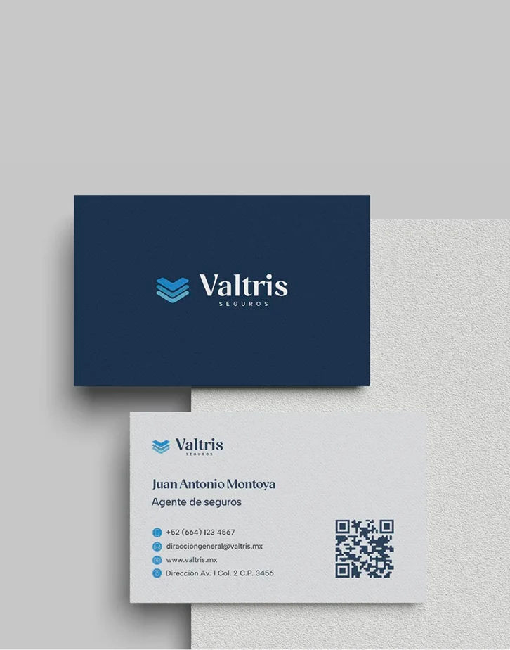 Valtris brand design